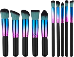 10 Makeup Brush Sets Eye Shadow Brush Lip Brush Makeup Tools Supplies Foundation Make Up Brush Makeup Brushes