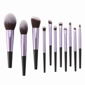11pcs Makeup Brushes Sets Tools Cosmetic Powder Contour Blush Lip Eyeshadow Concealer Facial Foundation Brush Kit