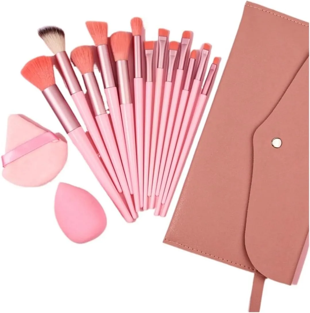 13 PCS/Lot Makeup Brushes Set Eye Shadow Foundation Women Cosmetic Powder Blush Blending Beauty Make Up Tool(Blue)