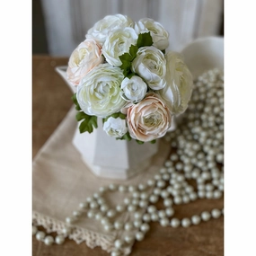 13.5" BRIDAL BLUSH BUNDLE/ CREAM