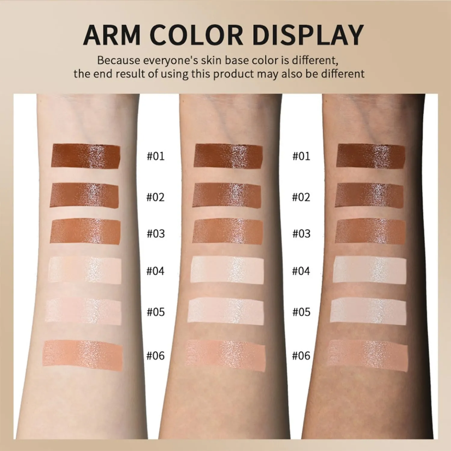 2 Pcs Foundation Stick Beauty Balm Serum Boosted Skin Tint, 2025 New Makeup Tint, Portabl Moisturizing Essence Contour Stick Foundation Beauty Balm (#03)