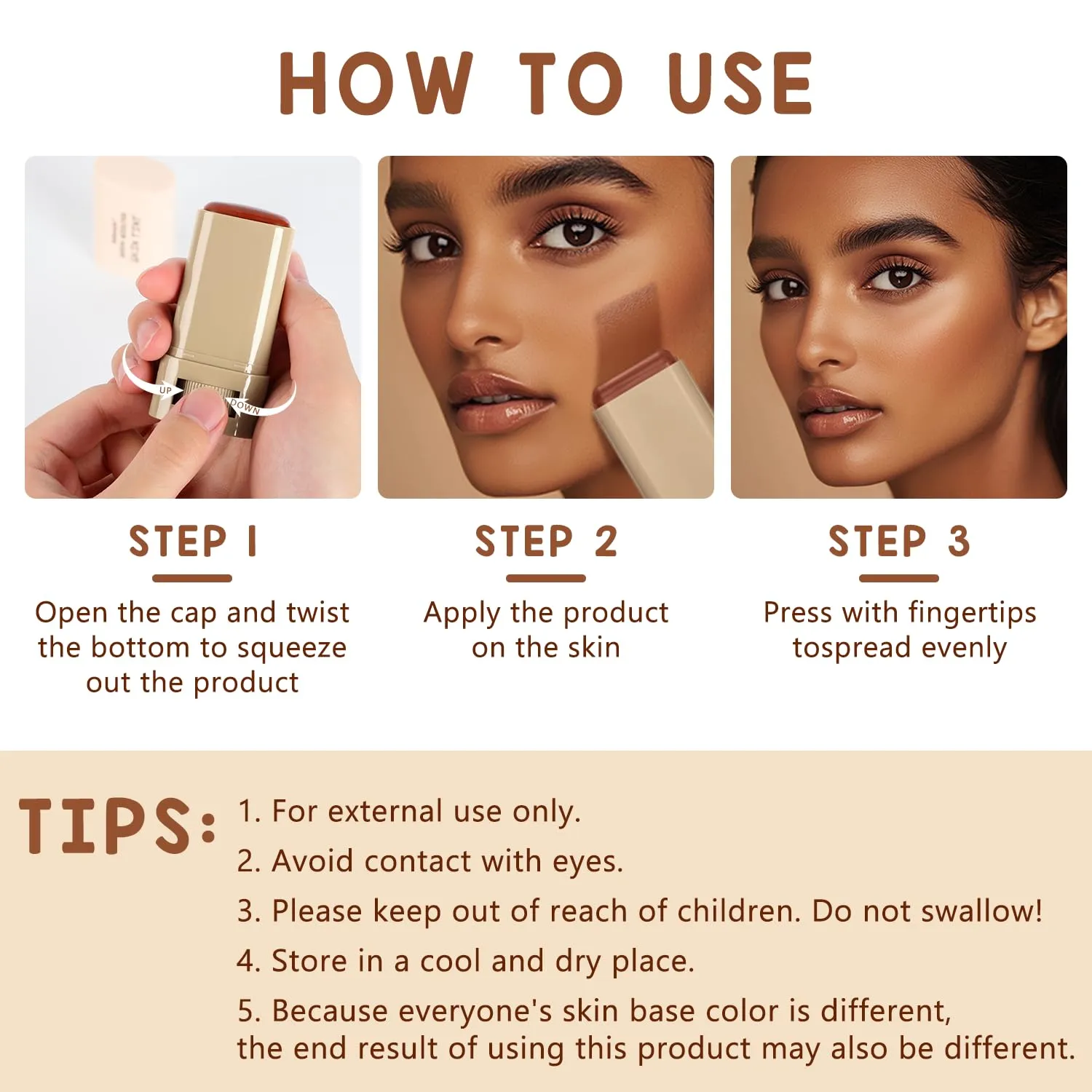 2Pcs Foundation Stick Beauty Balm Serum Boosted Skin Tint, Solid Tinted Moisturizing Serum Contour Stick Foundation Face for Women, Hydrates, Natural Finish Makeup (#1, 1)