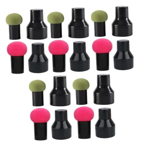30 Sets Latex Mushroom Round Makeup Sponge Girl Cosmetic Puff Makeup Foundation