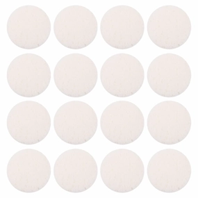 40pcs Comfortable Cosmetics Puff for Makeup Application and Face Cleaning Rounded Design Pads for Home and Salon Use