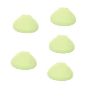5pcs Silicone Makeup Brush Reusable Protector for Blush Brushes Flexible Storage Organizer for Travel Home Use