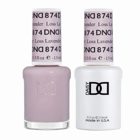 #874 - DND Gel UV/LED Soak Off Gel polish - Loss Lavender