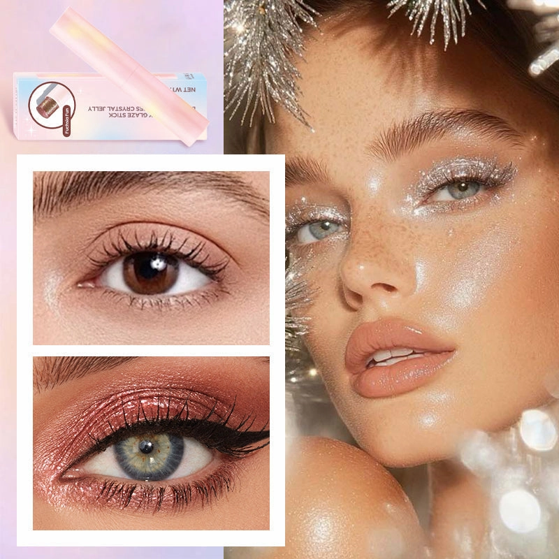 ⌛🔥Hett säljande Crystal Jelly Highlighter Eyeshadow Stick💄