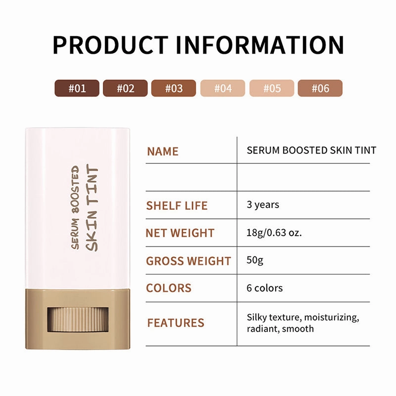 ✨Köp 2, få 1 gratis🎁Hydratiserande & Upplysande Foundation Stick