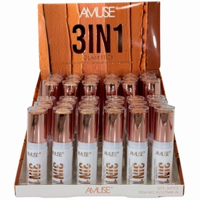 Amuse 3 In 1 Foundation Stick - Wholesale Display 36 Units (KL117MIX-N)