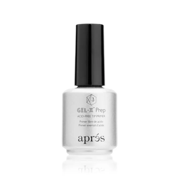 Apres Gel-X Prep Acid-Free Tip Primer 15 ml, Nail Tip Etching Prep for Improved Adhesion