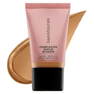bareMinerals Complexion Rescue Liquid Blonzer, Blush   Bronzer Hybrid, Bronzer Blush for a Sun-Kissed Glow, Buildable Face Bronzer   Blush for Cheeks, Gel-Cream, Vegan