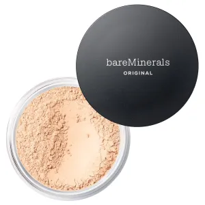 bareMinerals Original Loose Powder Foundation SPF 15, Lightweight Mineral Loose Powder Foundation Makeup, Buildable Coverage, Talc Free, Vegan