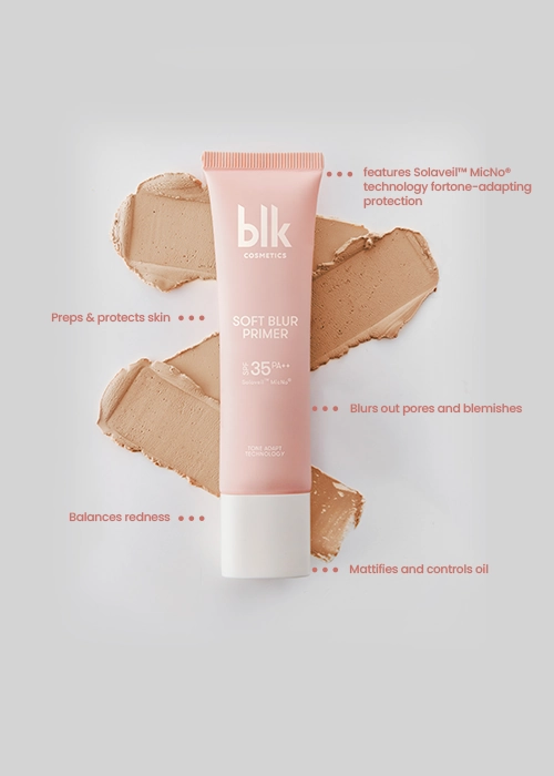 blk cosmetics daydream soft blur primer   powder
