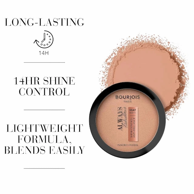 Bourjois Always Fabulous Matte Powder 200 Rose Vanilla