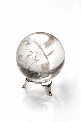 Brazilian Quartz Crystal Sphere 2"