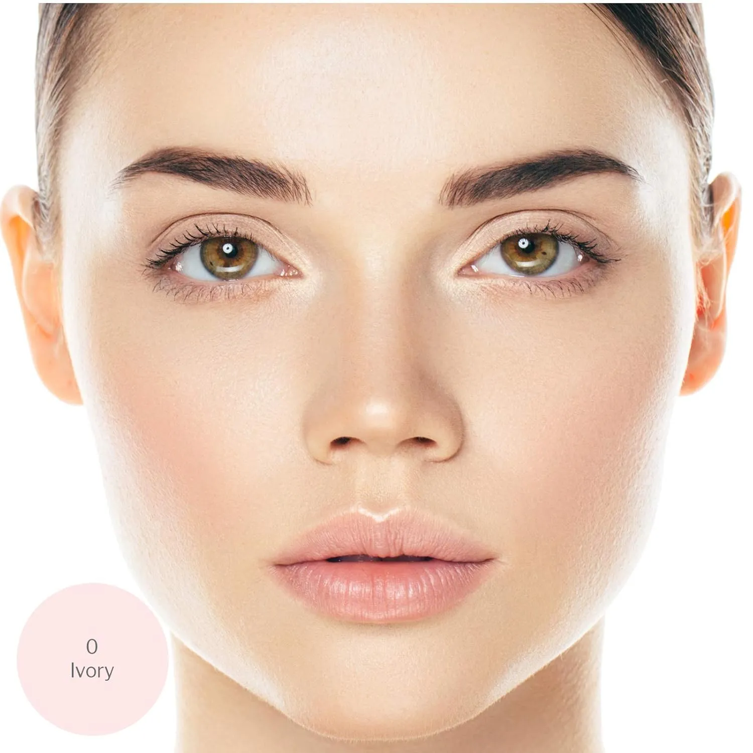 Camera Stick Foundation by True   Luscious - Full Coverage Cream Foundation - Non-Comedogenic & Hydrating Formula - Vegan, Paraben Free, & Cruelty Free - 0.49 oz (Shade 0: Ivory)
