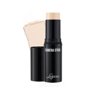 Camera Stick Foundation by True   Luscious - Full Coverage Cream Foundation - Non-Comedogenic & Hydrating Formula - Vegan, Paraben Free, & Cruelty Free - 0.49 oz (Shade 0: Ivory)