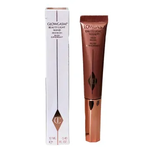 Charlotte Tilbury Glowgasm Beauty Light Wand In PINKGASM. Highlight Blush Cream 12ml