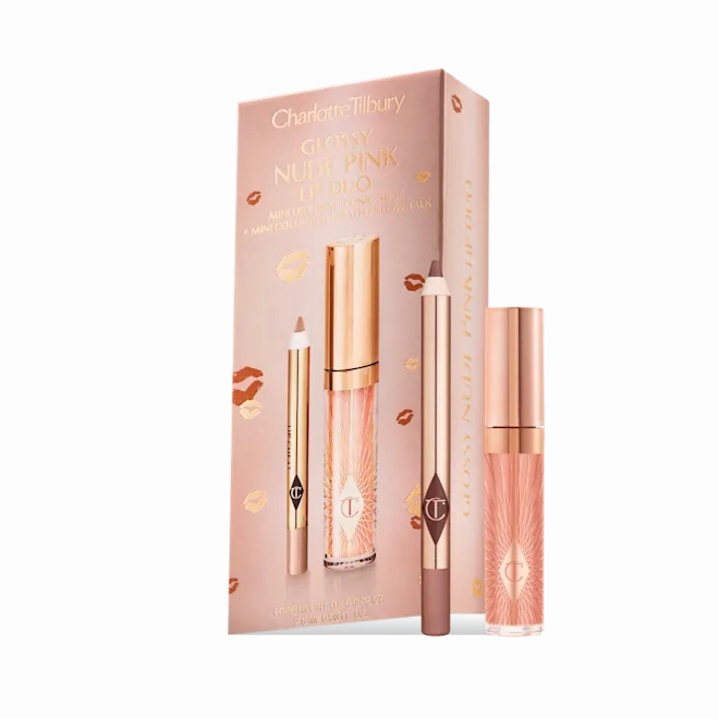 Charlotte Tilbury GLOSSY LIP DUO NUDE PINK