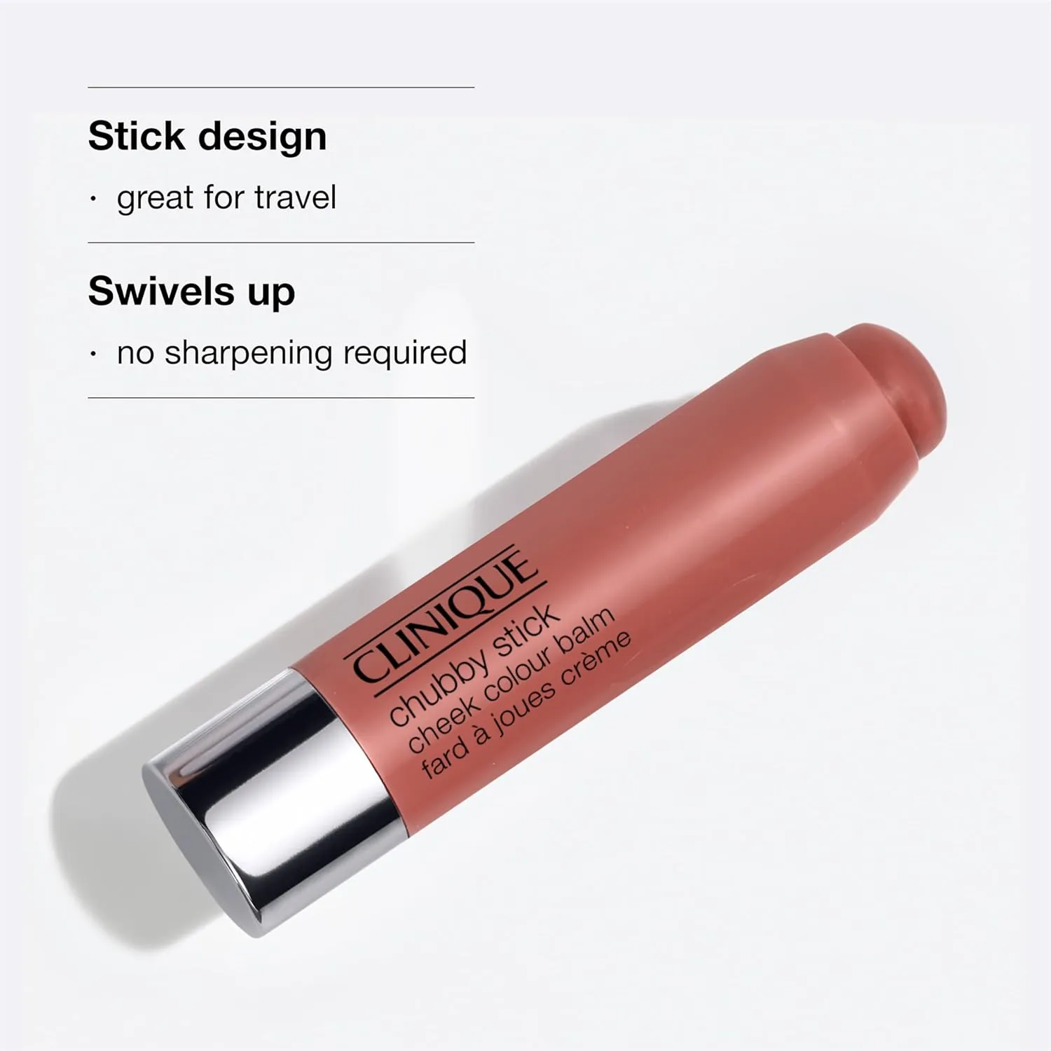 Clinique Chubby Cream Blush Stick Cheek Colour Balm | For a Healthy-Looking Glow