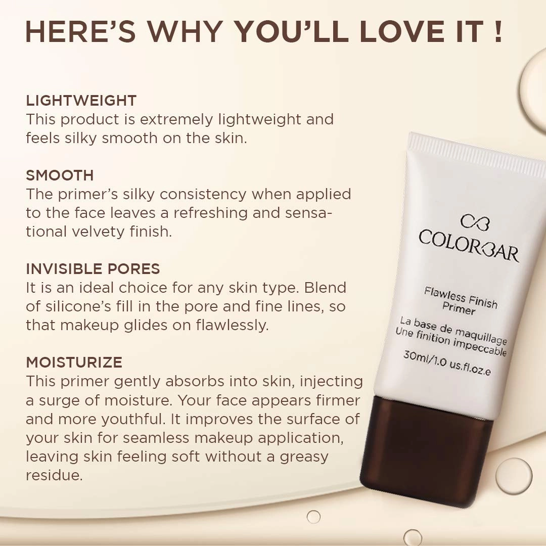Colorbar Flawless Finish Primer (30ml)