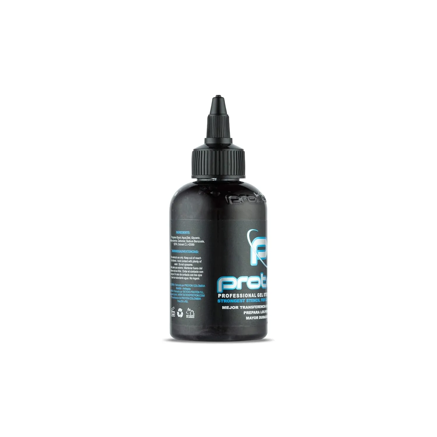 Dynamic Color Co Proton Tattoo Stencil Primer Gel - Black, 4oz