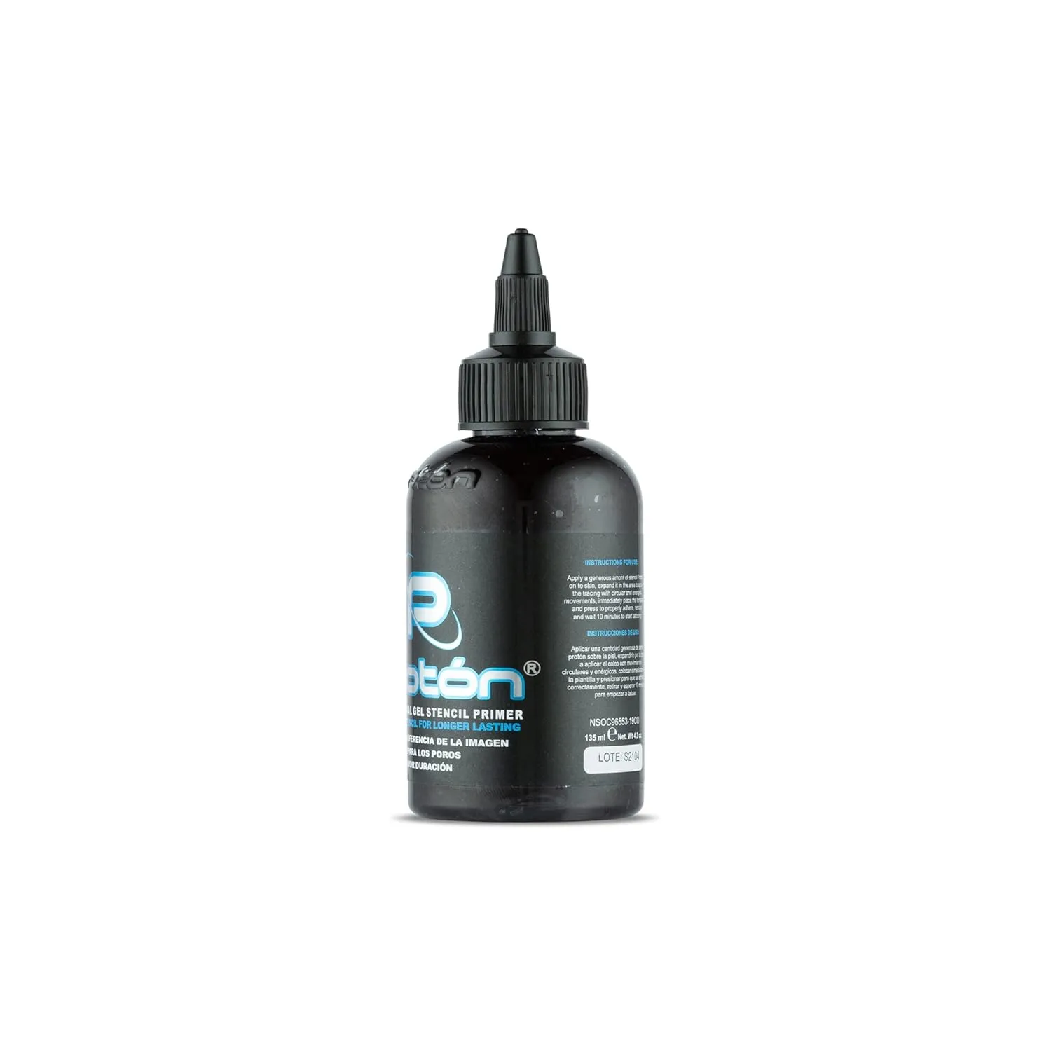 Dynamic Color Co Proton Tattoo Stencil Primer Gel - Black, 4oz