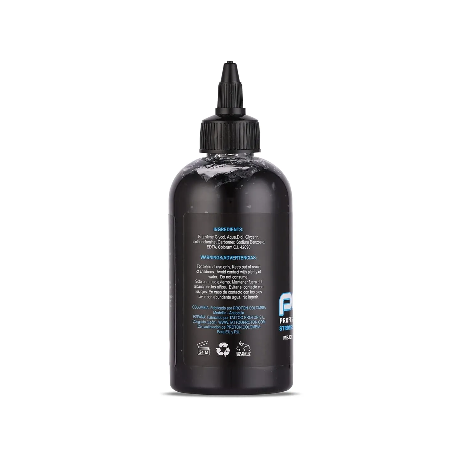 Dynamic Color Co- Proton Tattoo Stencil Primer Gel - Black, 8oz
