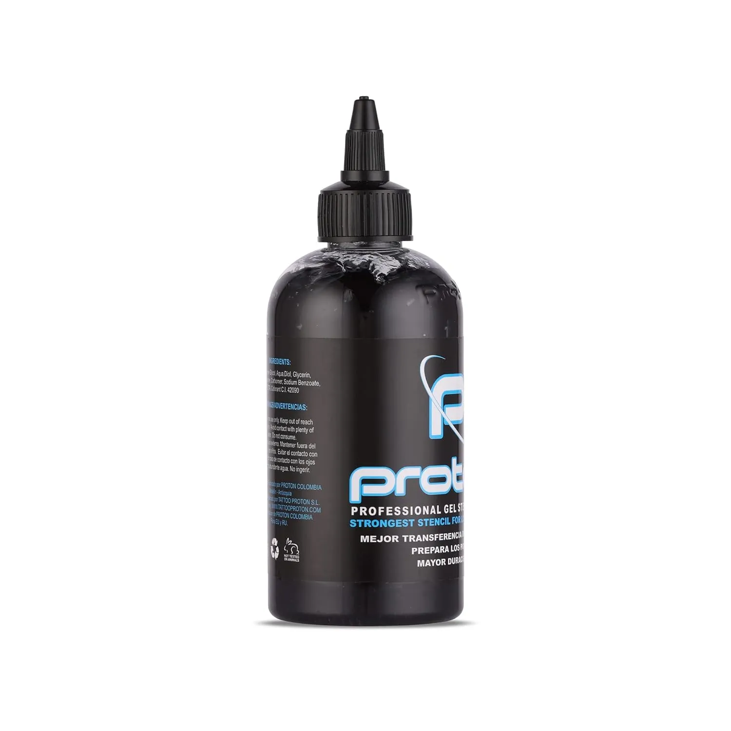 Dynamic Color Co- Proton Tattoo Stencil Primer Gel - Black, 8oz