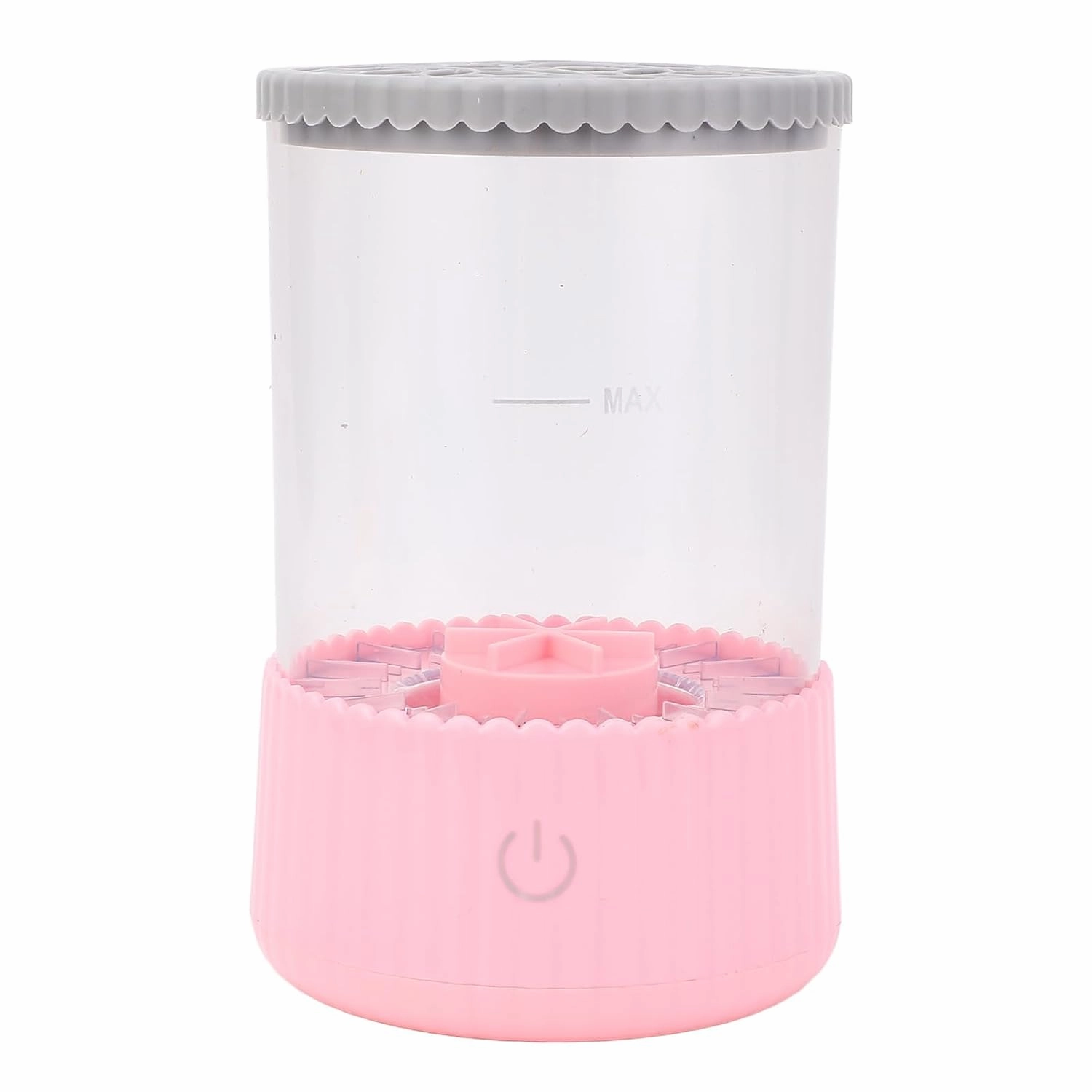 Electric Makeup Brush Cleaner Automatic Gentle Cleaning Large Capacity User Friendly for Various Brushes and Sizes (Roseate)