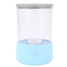 Electric Makeup Brush Cleaner USB Plug in Automatic Makeup Brush Cleaner Machine 7000RPM Make Up Brush Cleaner and Dryer (Blue)
