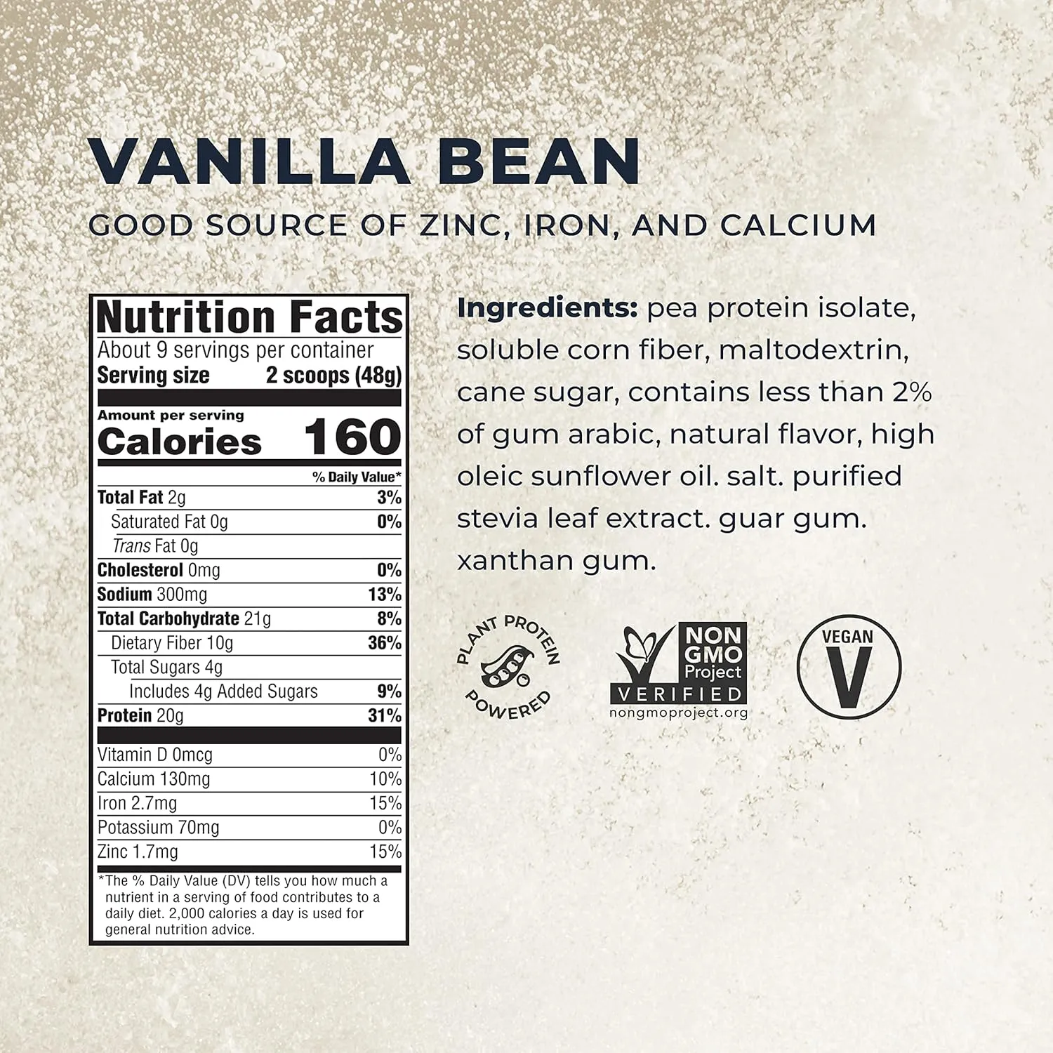 Evolve Protein Powder, Ideal Vanilla, 20g Protein, 1 Pound