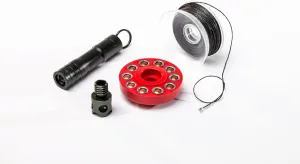 FithOps Camp Safe Full 209 Perimeter Trip Alarm Kit Black
