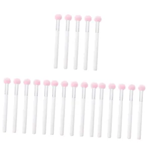 FRCOLOR 20pcs Mushroom Makeup Sponge for Foundation Blending Soft Concealer Applicators for Daily Washable Puff for Makeup Application
