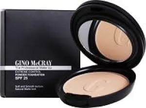 GINO McCRAY The Professional Make Up EXTREME CONTROL POWDER FOUNDATION SPF 25 No.02 NAMIB MAT