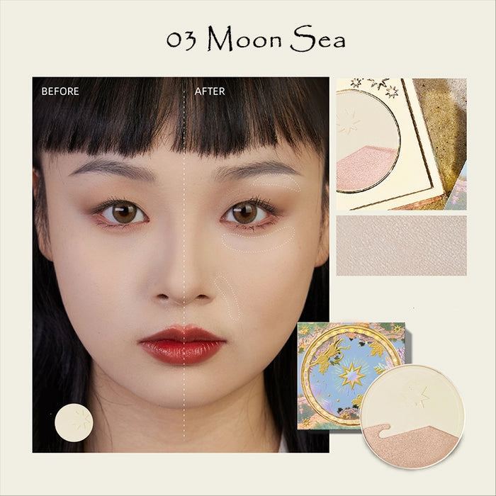 Girlcult Mountain Sea Series Matte Shimmer Highlighter Powder