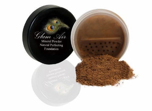 Glam Air Mineral Foundation, Natural Perfection Powder Foundation Compare with Bare Minerals and MAC Mineralize (DARK)
