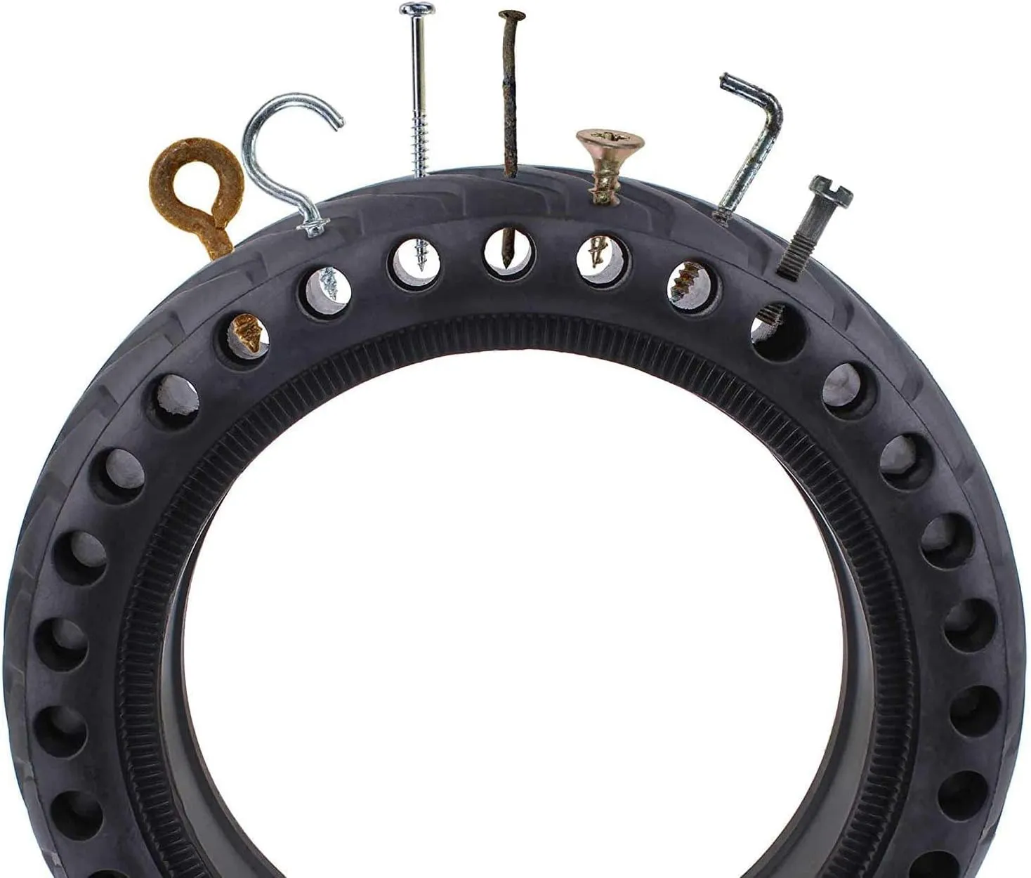 GYL 8.5x2.0 Solid Tire, Replacement for 50/75-6.1 8 1/2x2 8.5x2.125 Inch Original Tire, Fit for Hiboy S2 Swagtron SG-5 isinwheel S9 Pro iScooter i9/i8 Hover-1 Journey VOLPAM SP06 Electric Scooter
