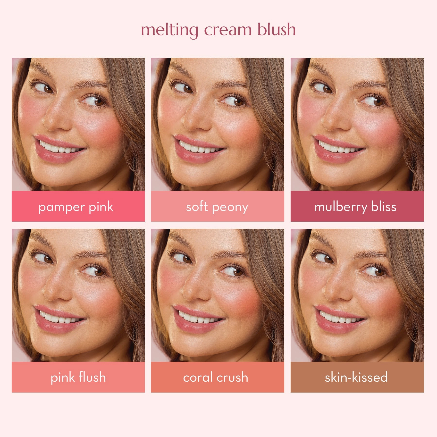 Happy Skin Second Skin Melting Cream Blush