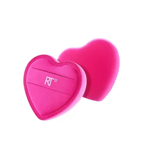 Heart-shaped large powder Puff, soft foundation liquid, cotton candy powder puff, not easy to eat, dry and wet, 70 * 65mm*2 pieces