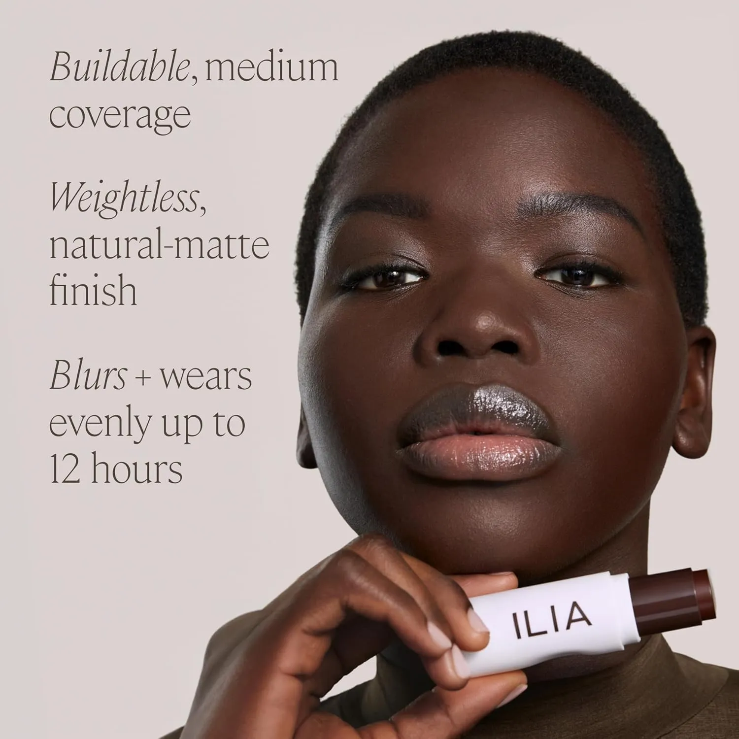 ILIA - Skin Rewind Complexion Stick - Foundation   Concealer   Skincare | Non-Toxic, Vegan, Cruelty-Free, Clean Makeup (2C - Balsa, 0.35 oz | 10 g)