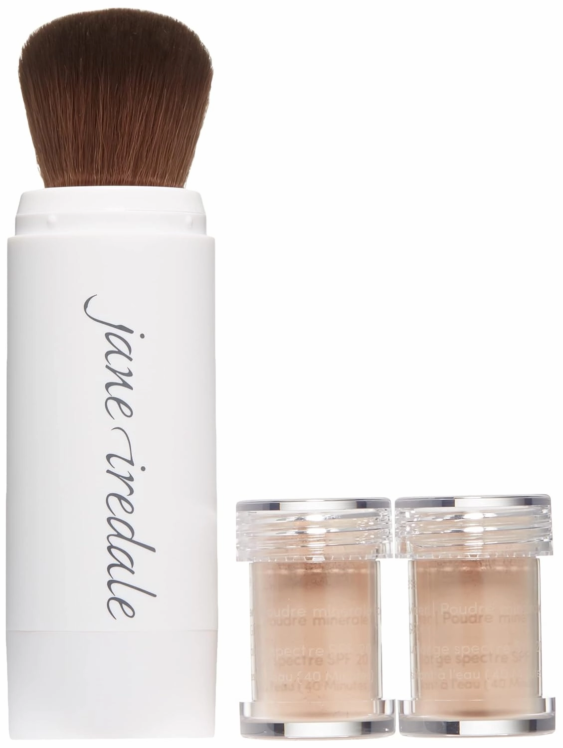 jane iredale Amazing Base Loose Mineral Powder, Luminous Foundation with SPF 20, Oil Free, Talc Free & Weightless, Vegan & Cruelty-Free Makeup