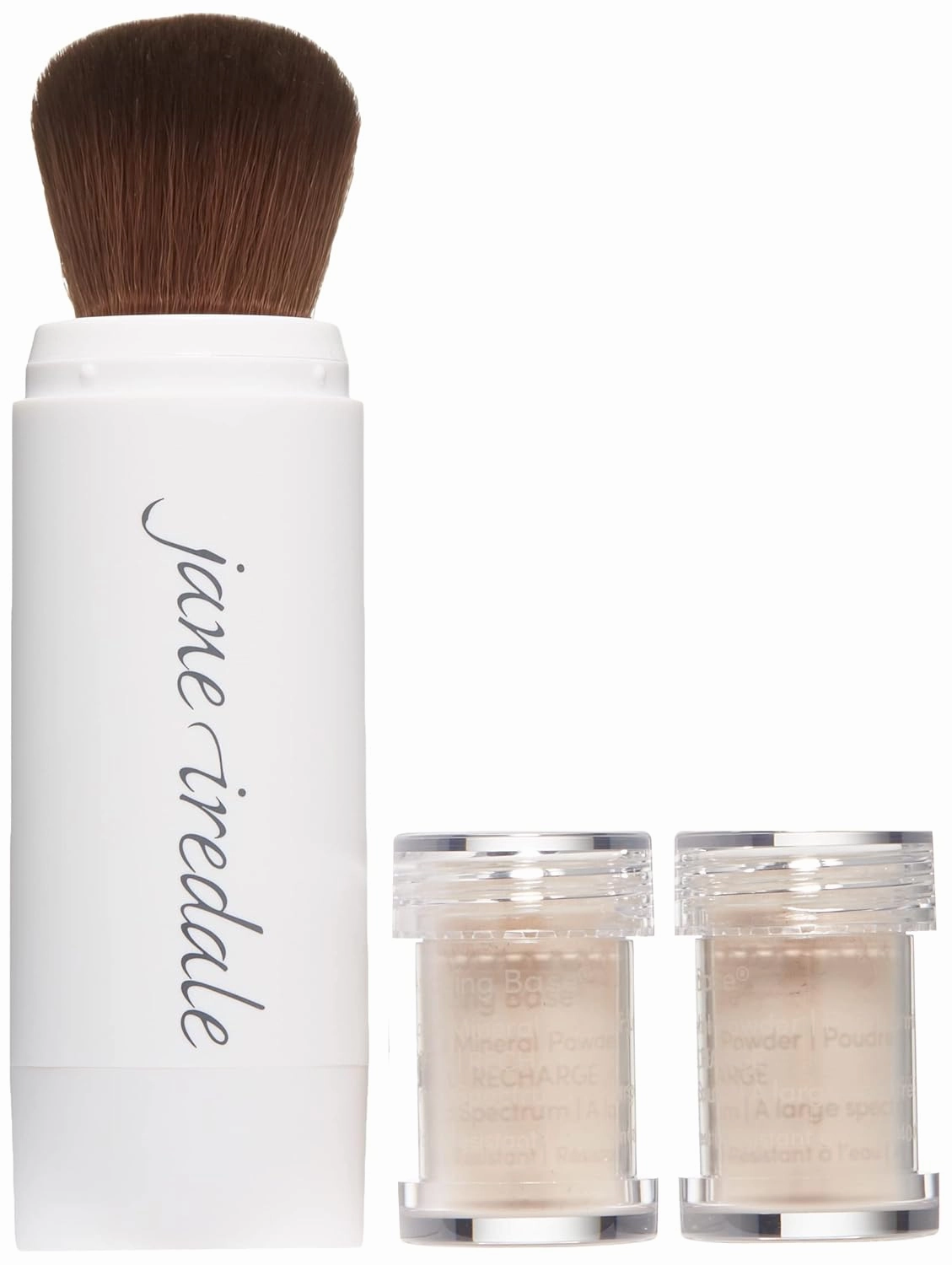 jane iredale Amazing Base Loose Mineral Powder, Luminous Foundation with SPF 20, Oil Free, Talc Free & Weightless, Vegan & Cruelty-Free Makeup