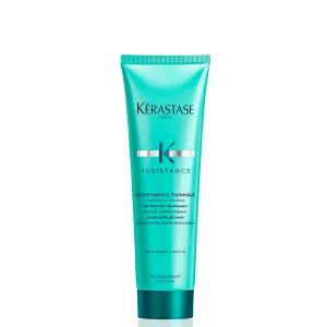 KÉRASTASE Resistance Extentioniste Thermique Blow Dry Primer, Blow Dry Gel for Healthy Hair Lengths, Seals Split Ends, Heat Protectant formulated with Ceramides, 5.1 Fl Oz