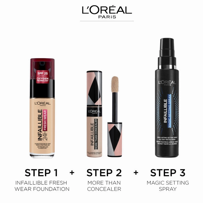 L’Oréal Paris Infallible 24hr Fresh Wear Powder Foundation - 20 Ivory