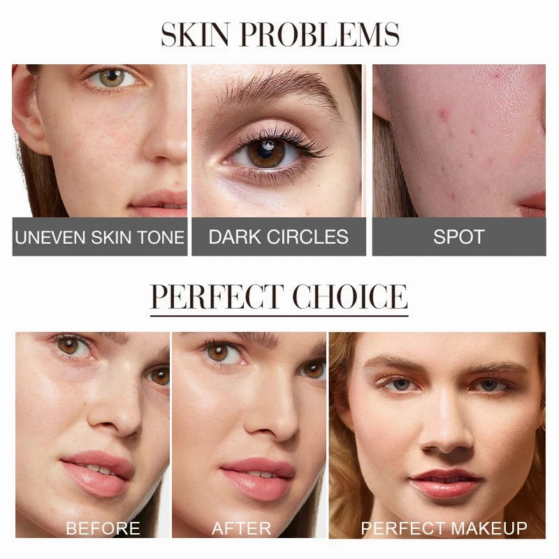 Long-Lasting Eraser Makeup Stick :Flawless Eraser Foundation Stick