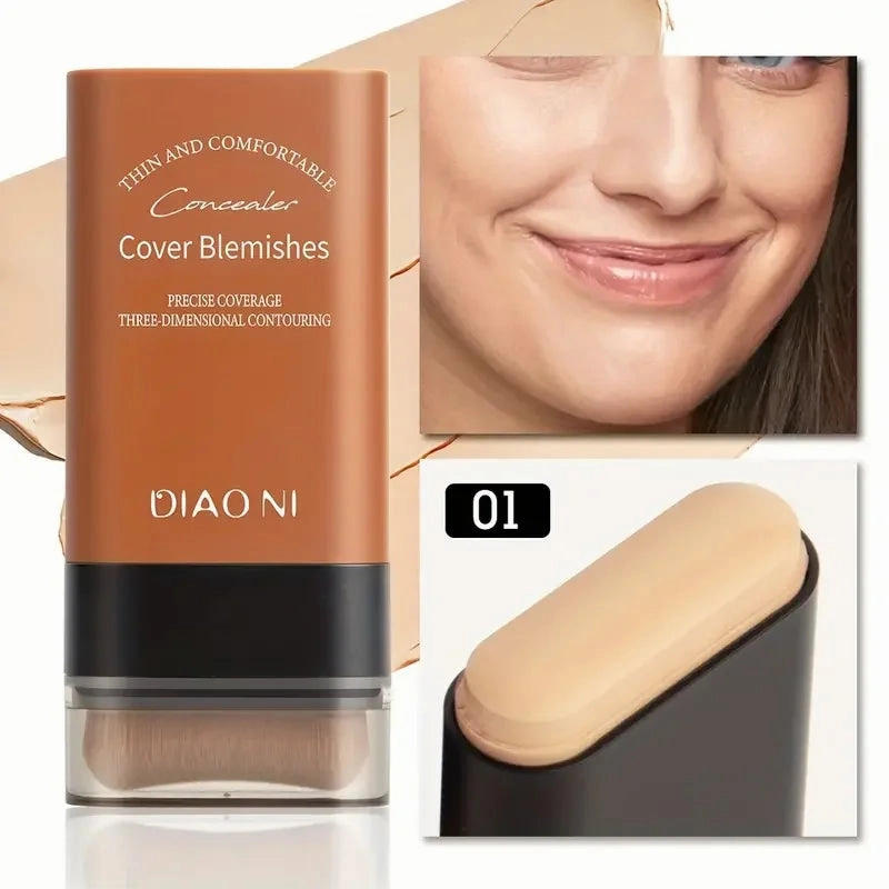 Long-Lasting Eraser Makeup Stick :Flawless Eraser Foundation Stick