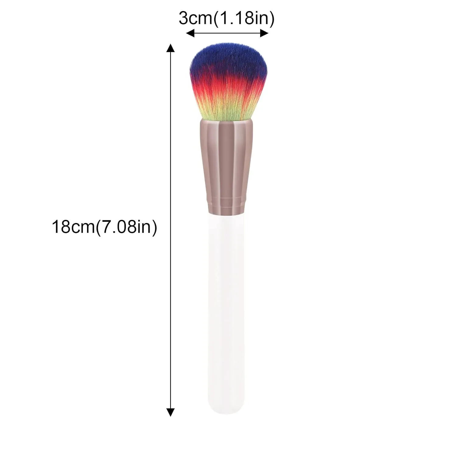 Makeup Brush Advanced Synthetic Concealer Foundation Powder Eyeshadow Makeup Brush Cosmetics Eyebrow Eyeshadow Powder Lip Gloss Brush