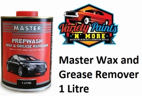 Master Wax and Grease Remover 1 Litre {PREPWASH}