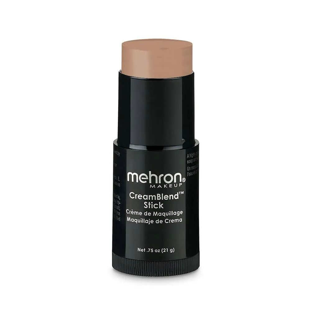 Mehron Makeup CreamBlend Stick - Foundation (.75 oz) (WARM HONEY)
